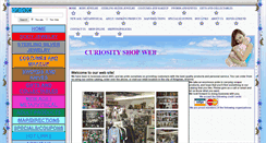 Desktop Screenshot of curiosityshopweb.com